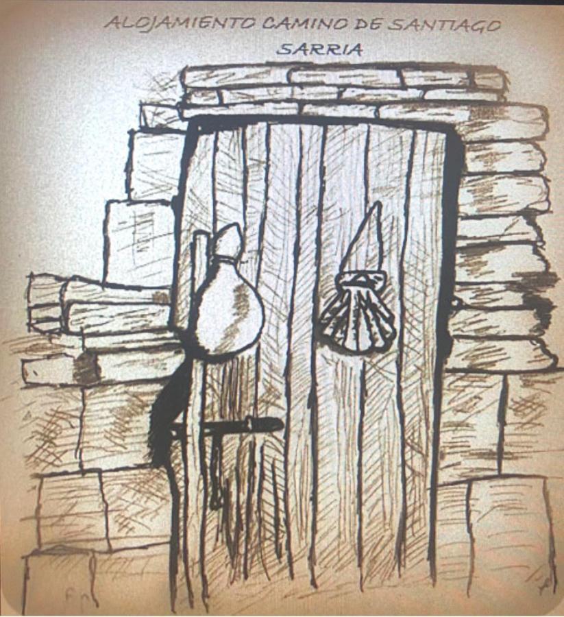 Camino Santiago Estrella Lejlighed Sarria Eksteriør billede
